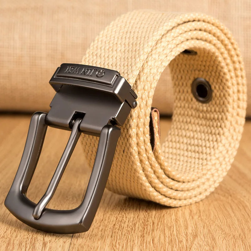 Cinto Casual Masculino Lona Ilhós Vitorini (Ref.645)