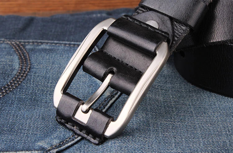 Cinto Masculino em Couro Legítimo Class Vitorini Ref.1212