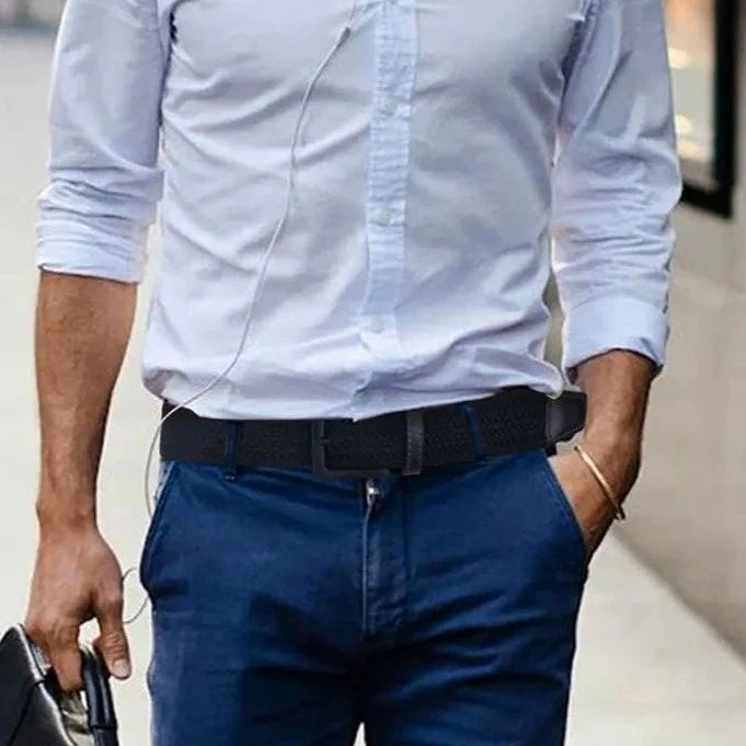 Cinto Casual de Lona Masculino Vitorini ref.369