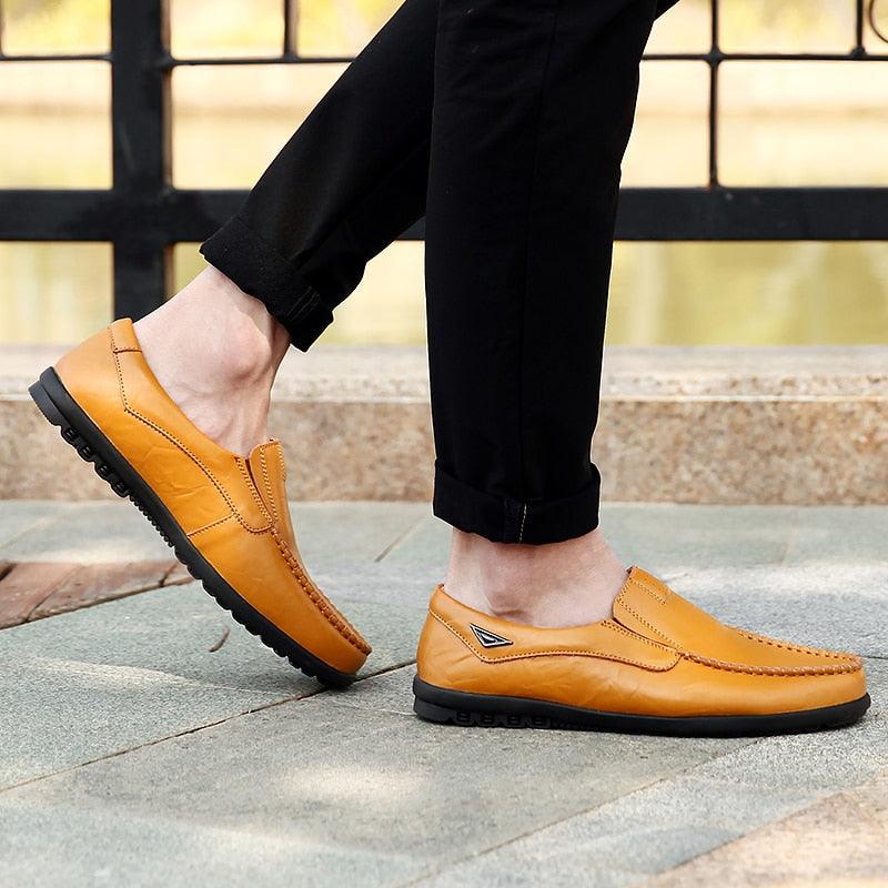 Mocassim Masculino Vitorini Sênior em Couro