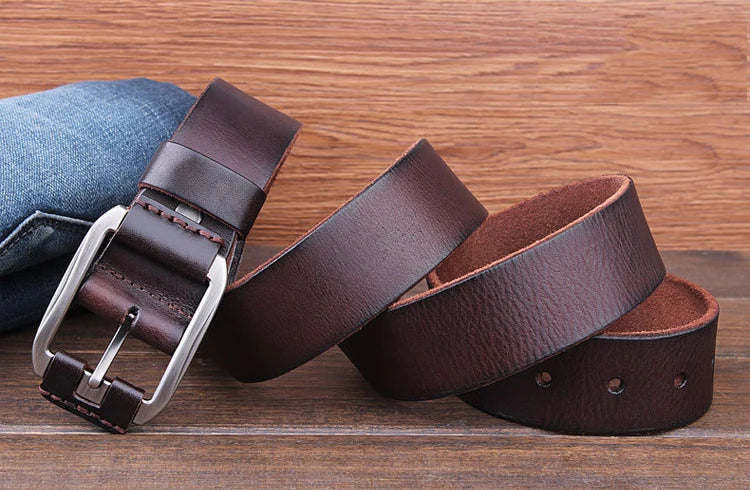 Cinto Masculino em Couro Legítimo Class Vitorini Ref.1212