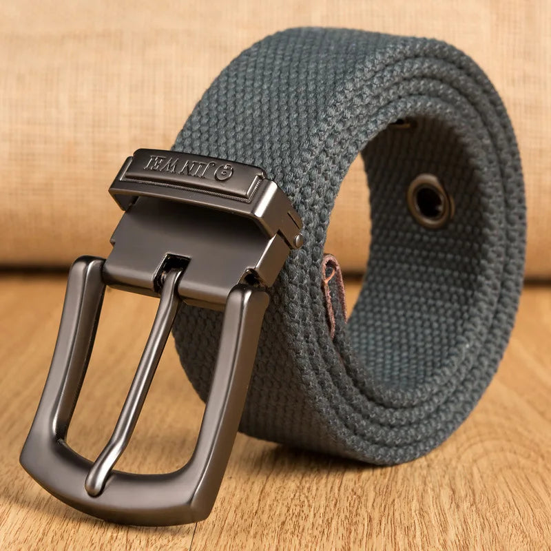 Cinto Casual Masculino Lona Ilhós Vitorini (Ref.645)