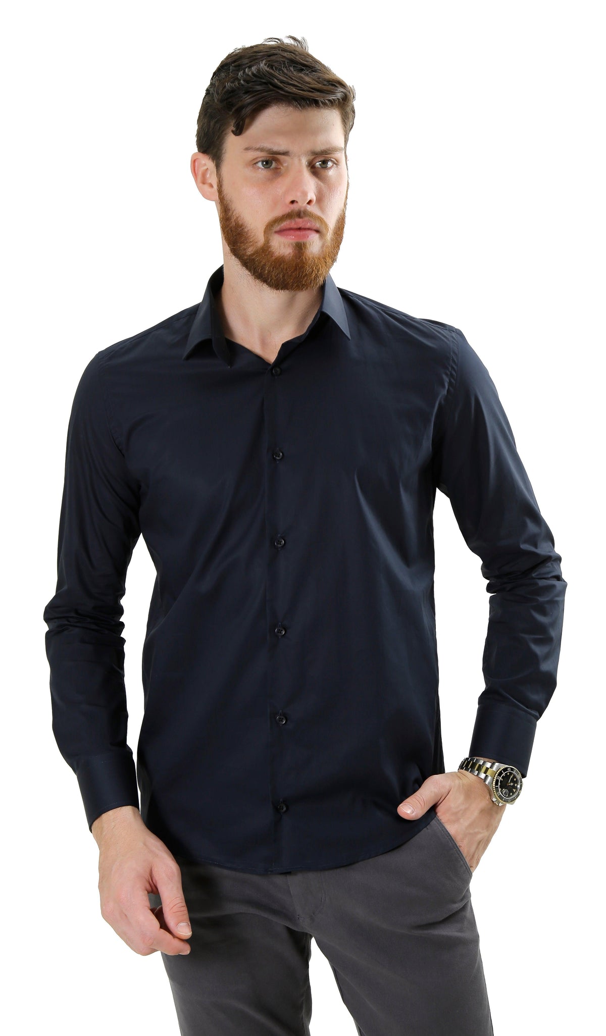 Camisa Social Slim Fio 80 Vitorini