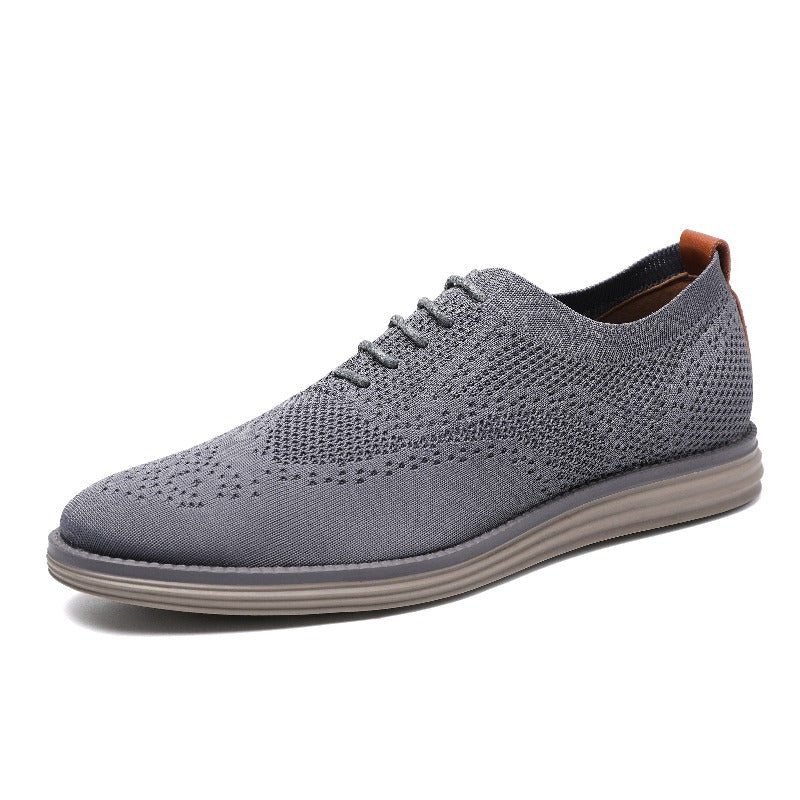 Sapato Casual Brogue Knit