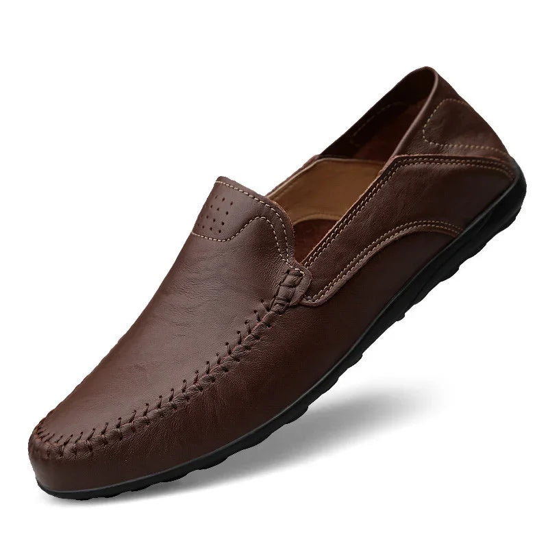 Mocassim Masculino de Couro Vitorini Primo