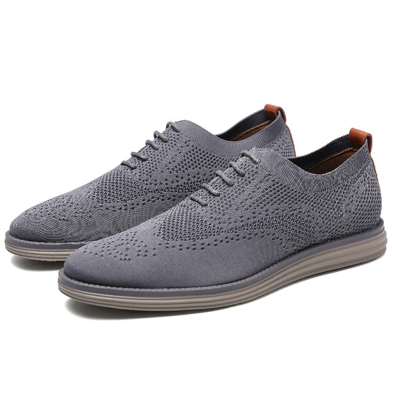 Sapato Casual Brogue Knit