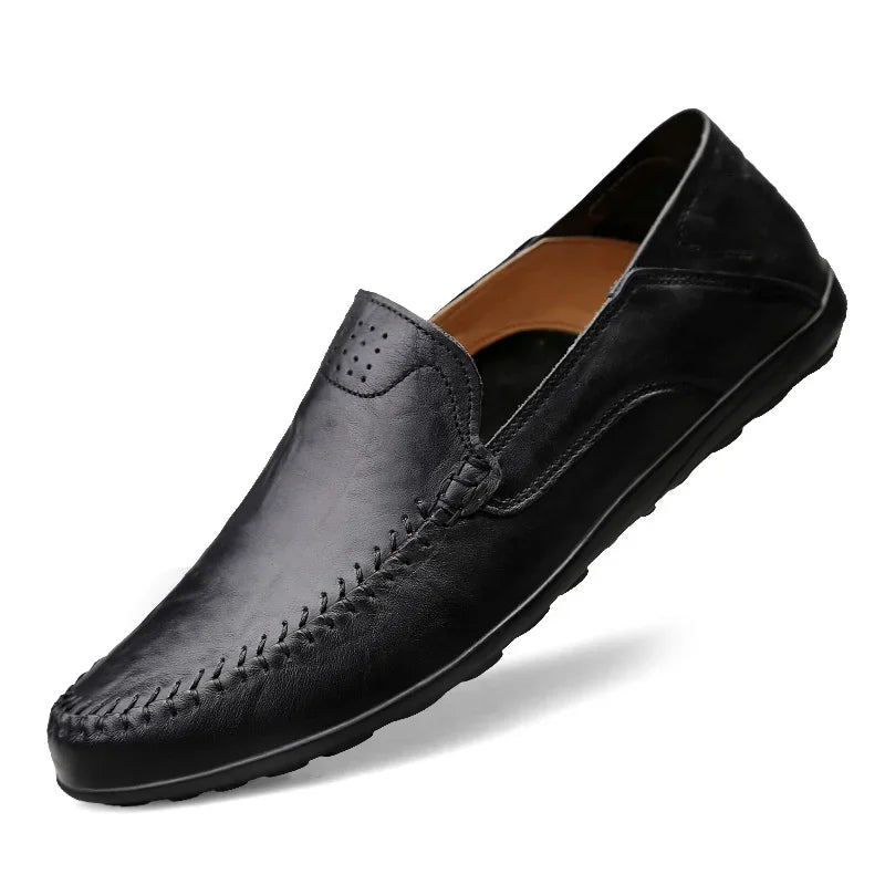 Mocassim Masculino de Couro Vitorini Primo