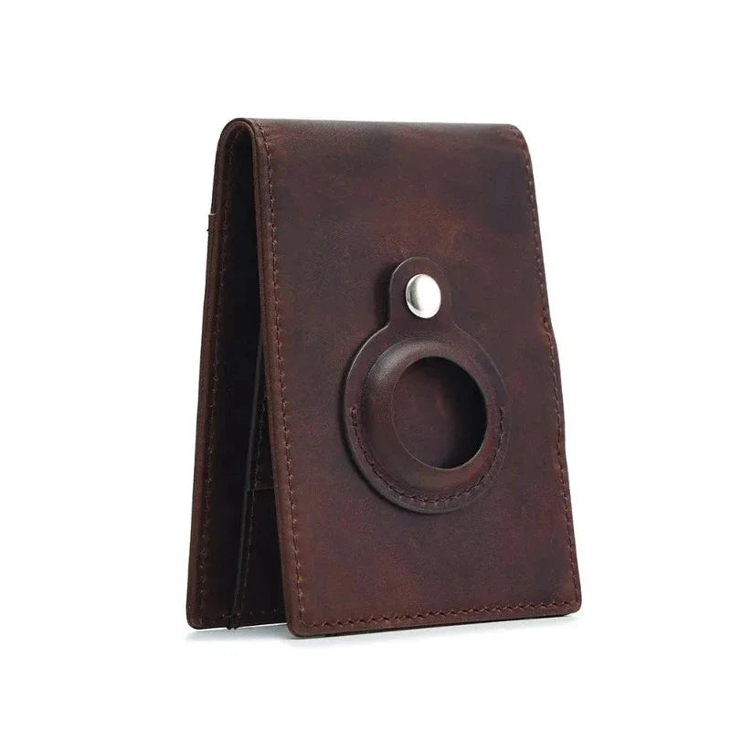 Carteira Slim Vitorini Masculina Suporte AirTag
