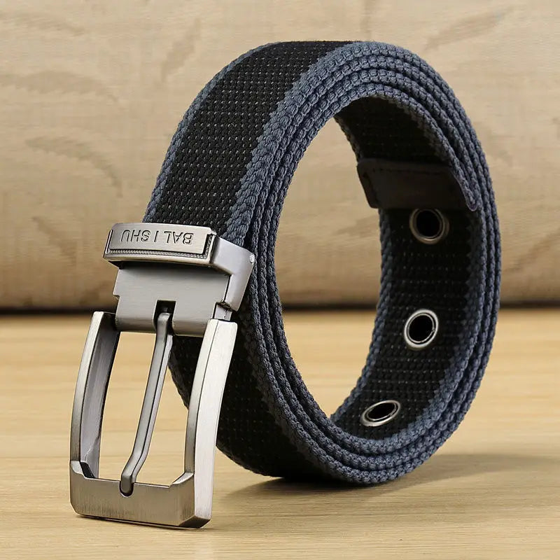 Cinto Casual Masculino Lona Slim Vitorini ref.646