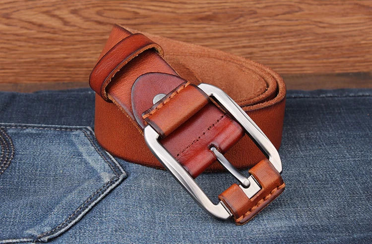 Cinto Masculino em Couro Legítimo Class Vitorini Ref.1212