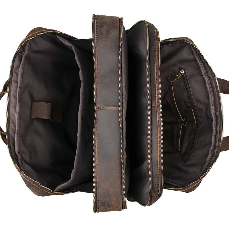 Mala Executiva Vintage Rustic Vitorini 17" pol