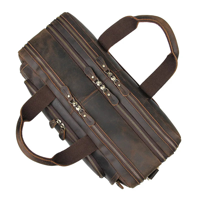 Mala Executiva Vintage Rustic Vitorini 17" pol