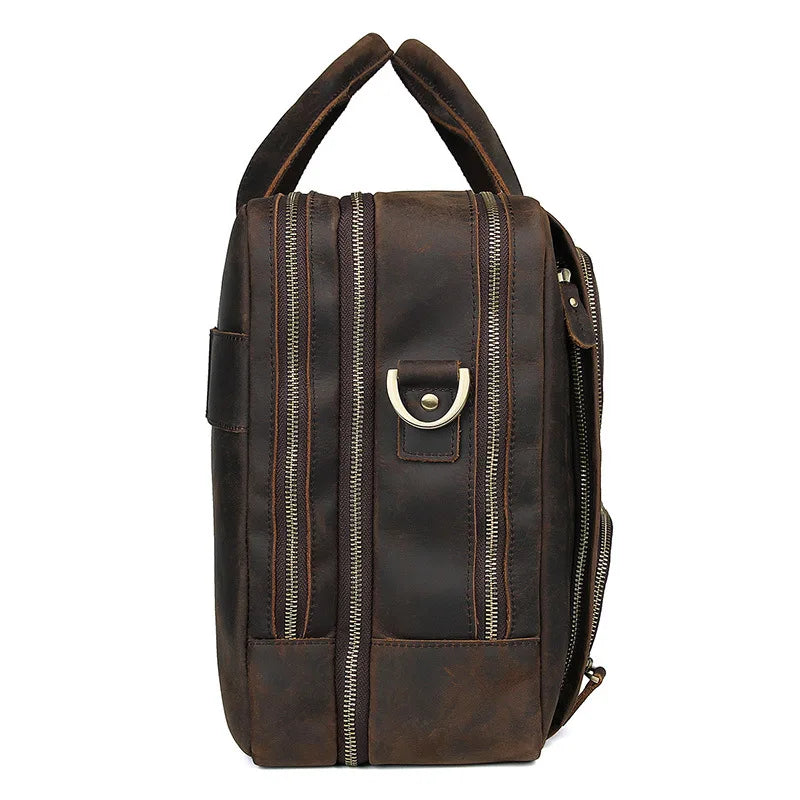 Mala Executiva Vintage Rustic Vitorini 17" pol