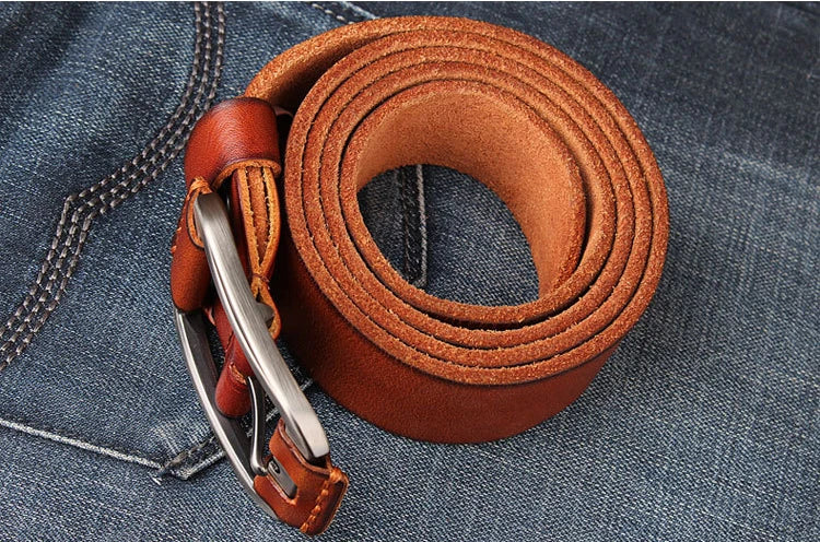 Cinto Masculino em Couro Legítimo Class Vitorini Ref.1212