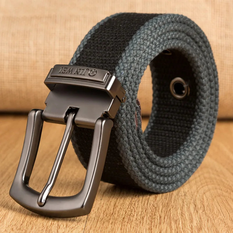 Cinto Casual Masculino Lona Ilhós  Vitorini (Ref.645)