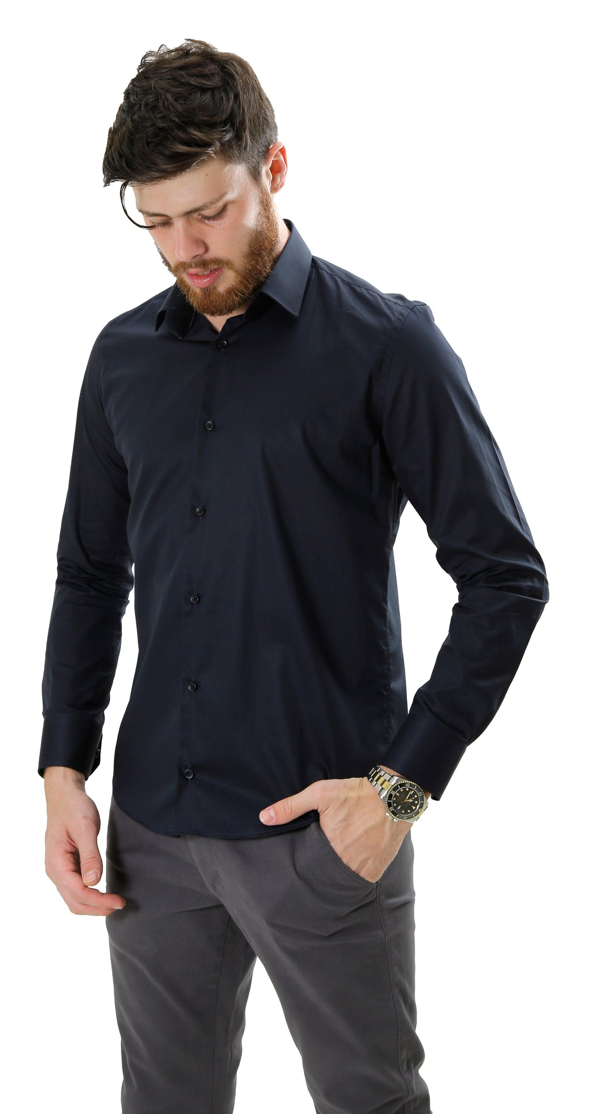 Camisa Social Slim Fio 80 Vitorini