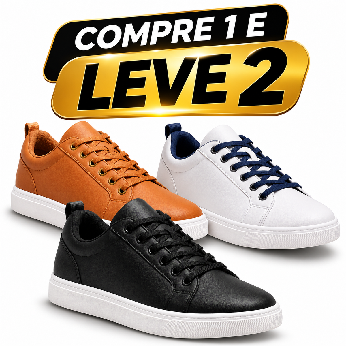 Tênis Casual Masculino Liverpool Vitorini | Compre 1 Leve 2