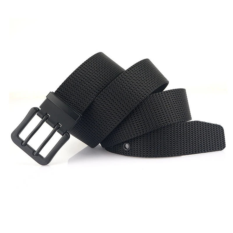 Cinto de Lona Clássico Masculino Fivela Dupla Vitorini