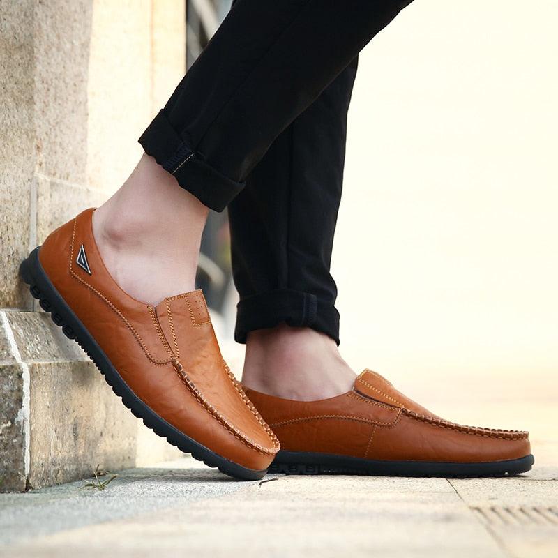 Mocassim Masculino Vitorini Sênior em Couro