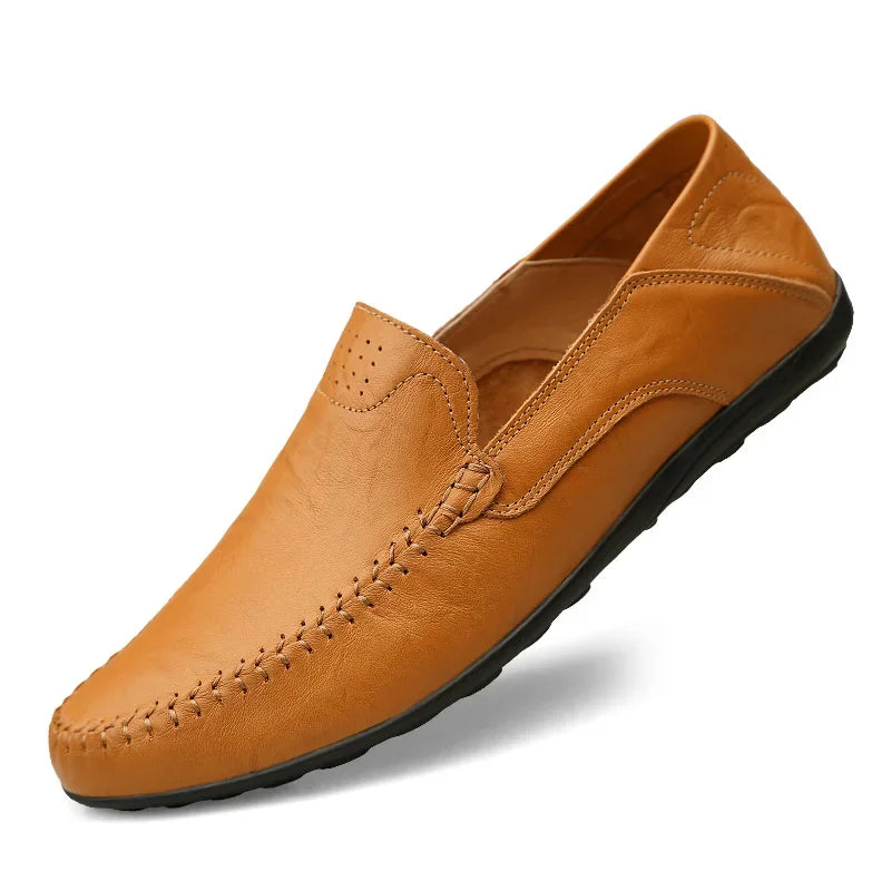 Mocassim Masculino de Couro Vitorini Primo