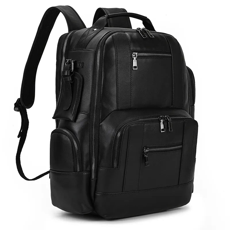 Mochila Vitorini Sartorial em Couro Legítimo