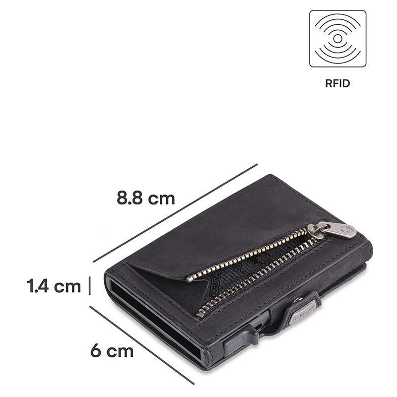 Carteira Masculina Slim Suporte AirTag
