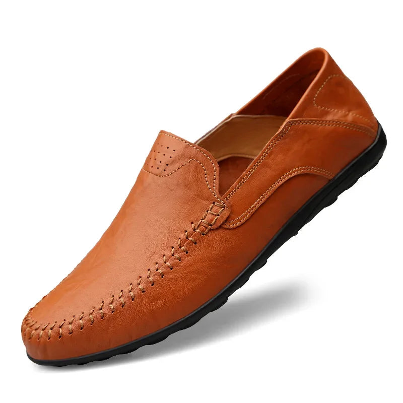Mocassim Masculino de Couro Vitorini Primo