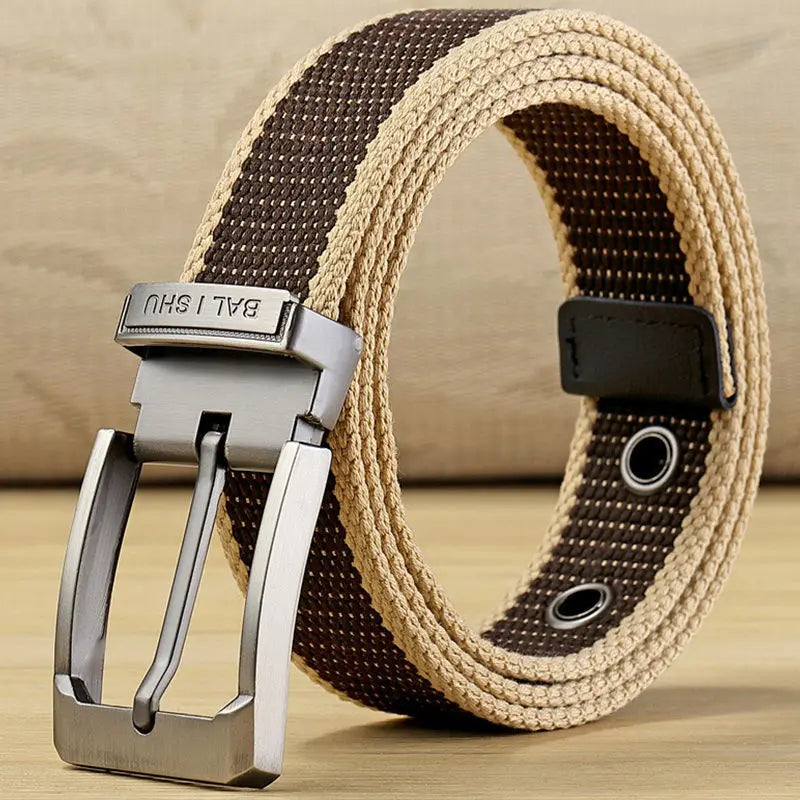 Cinto Casual Masculino Lona Slim Vitorini ref.646