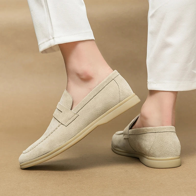 Mocassim Loafer Camurça - Egon Vitorini
