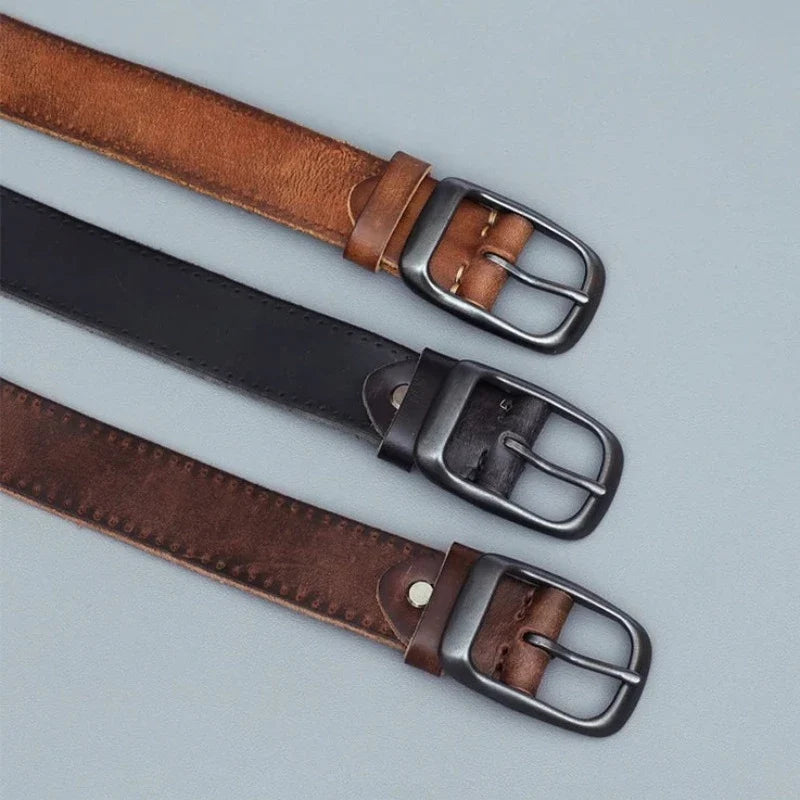 Cinto Vitorini Vintage em Couro Legítimo