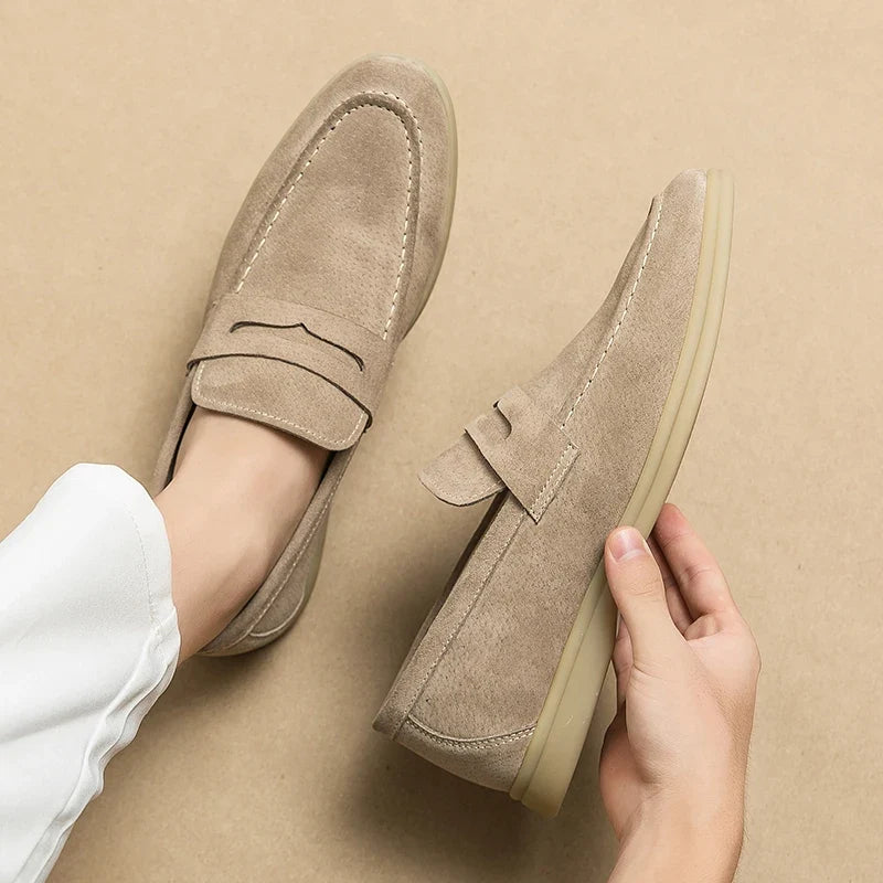 Mocassim Loafer Camurça - Egon Vitorini