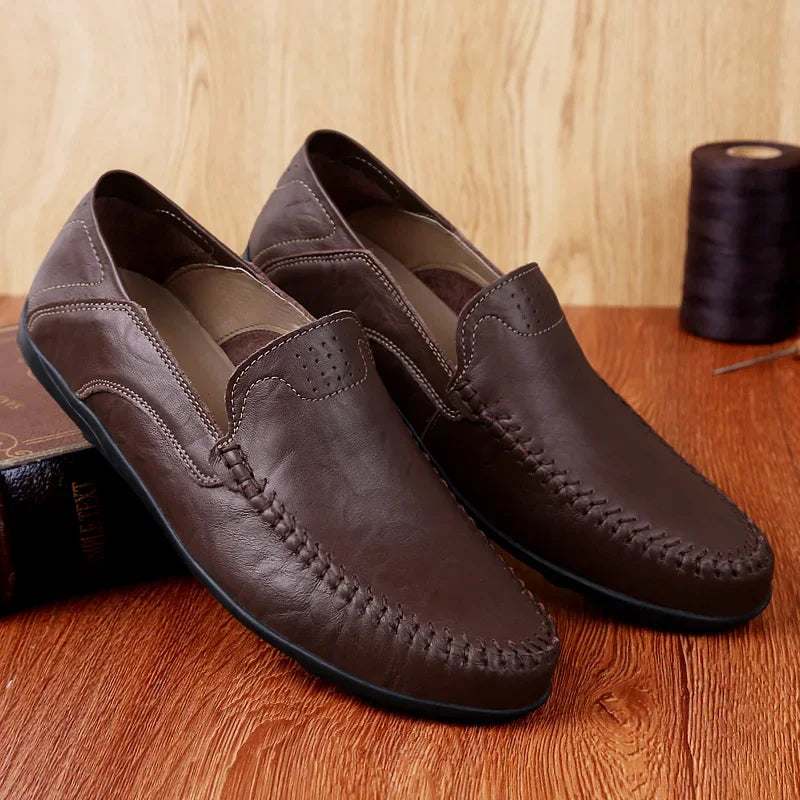 Mocassim Masculino de Couro Vitorini Primo
