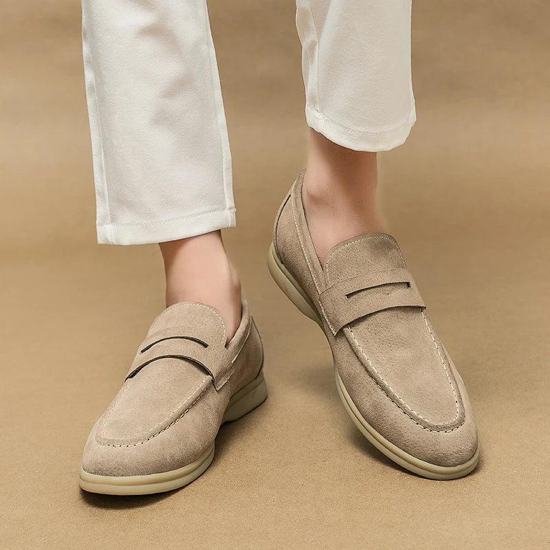 Mocassim Loafer Camurça - Egon Vitorini
