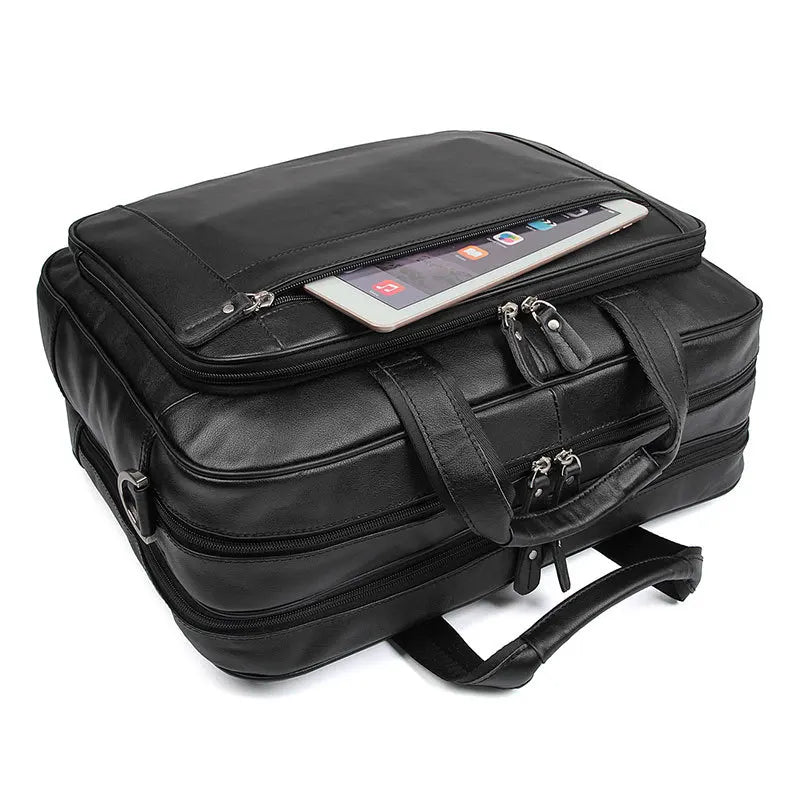 Pasta Bolsa de Couro Executiva Full Office Vitorini Ref.098