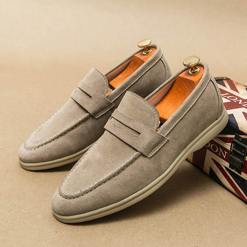 Mocassim Loafer Camurça - Egon Vitorini