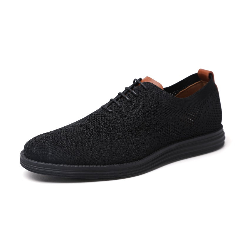 Sapato Casual Brogue Knit