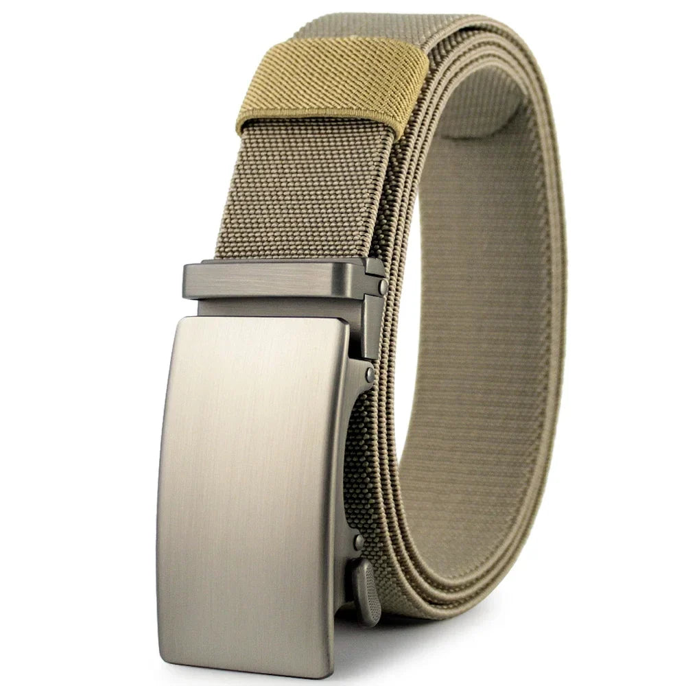 Cinto Casual Masculino Elástico Fivela Automática Vitorini