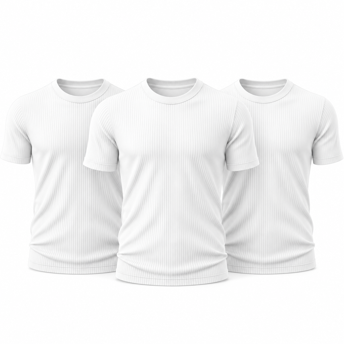 Camiseta Canelada Vitorini - Compre 2 e Leve 3