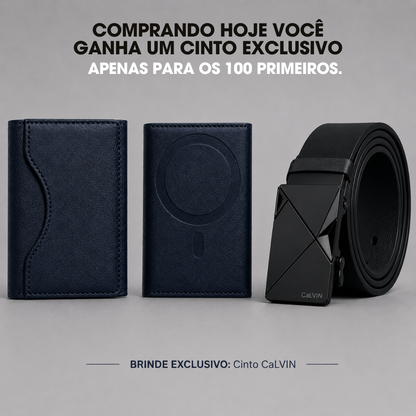 Carteira Slim Supreme MagSafe + Brinde Exclusivo