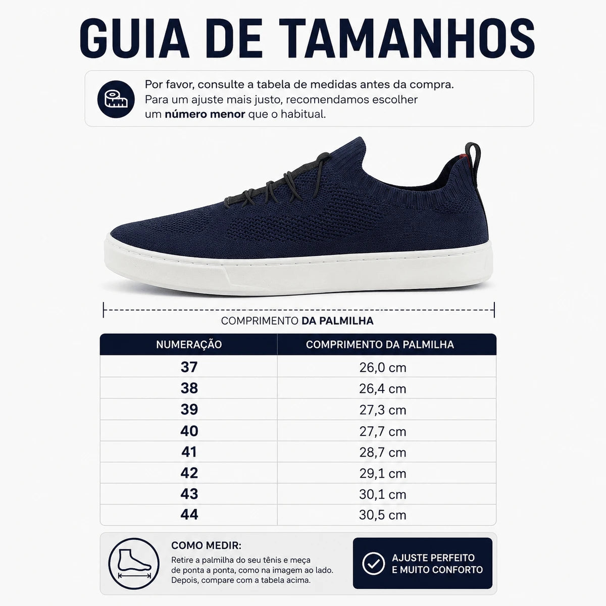 Tênis Casual Shore Knit Vitorini Masculino