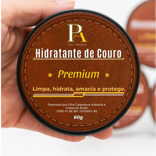 Hidratante De Couro Limpa Hidrata e Protege